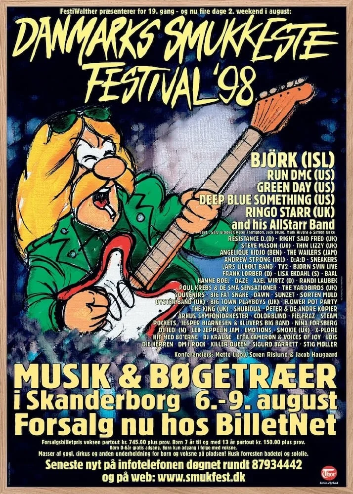 8 August 1998 - Smukfest - Poster