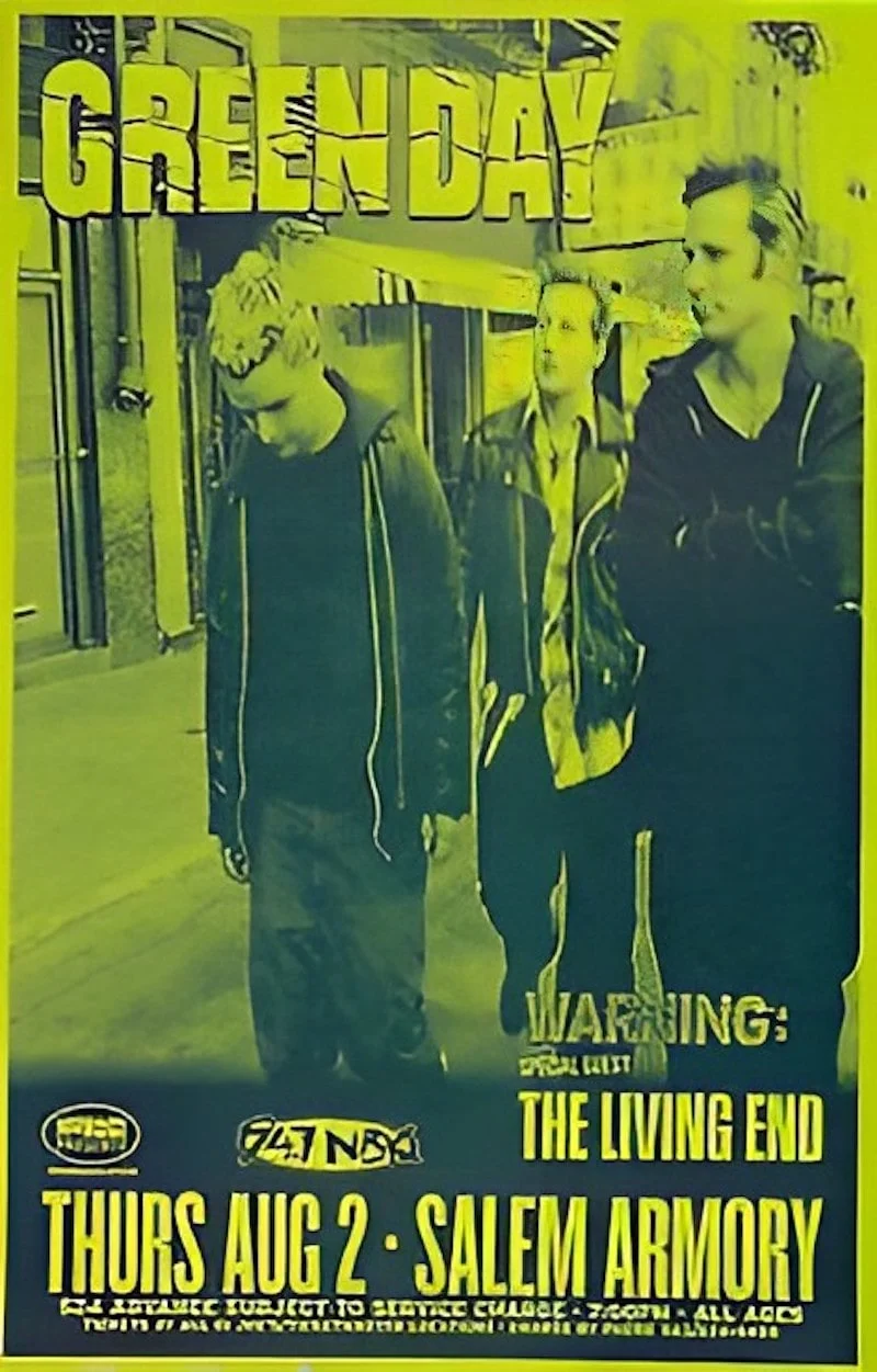 2 August 2001 - Salem, OR - Armory - Flyer