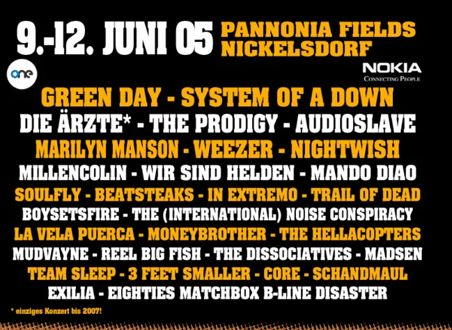 12 June 2005 - Pannonia Fields - Poster