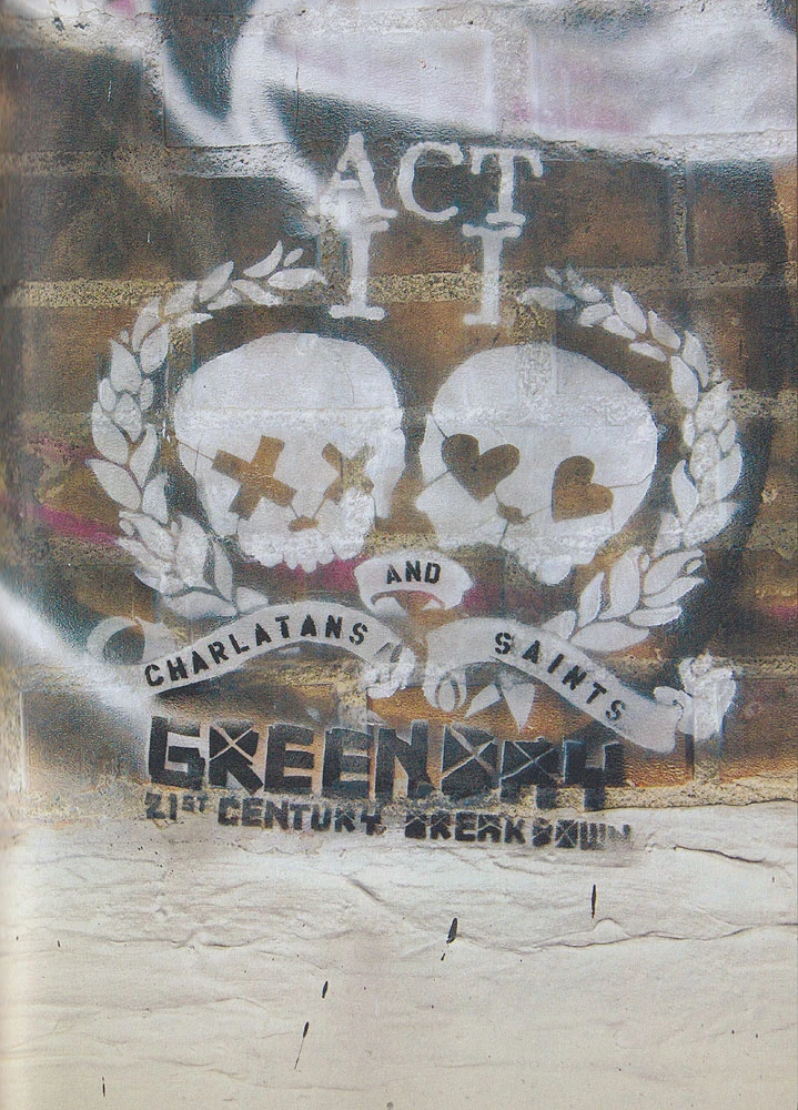 21st Century Breakdown hardcover lyric book - page 18