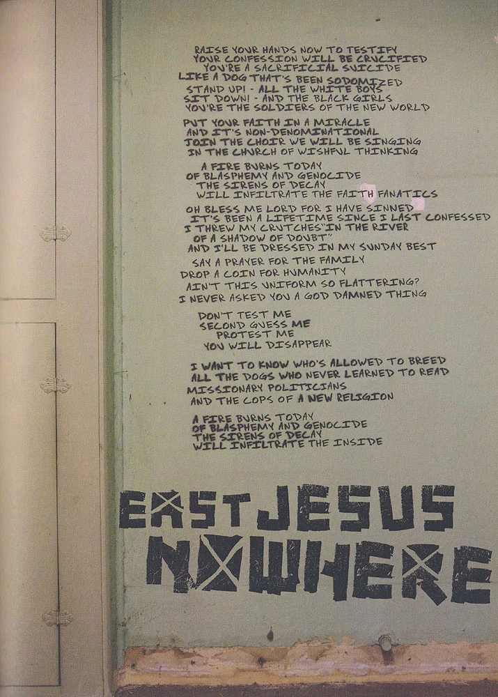 21st Century Breakdown hardcover lyric book - page 20