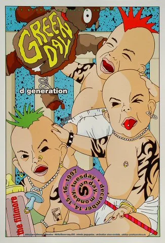 16 September 1997 - Milan, Italy - Magazzini Generali - Poster