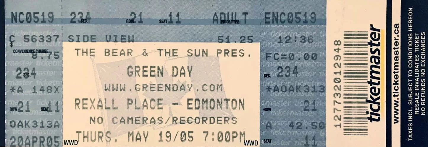 Green Day in Edmonton, Canada