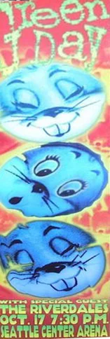 17 October 1995 - Seattle, WA - Center Arena - Poster