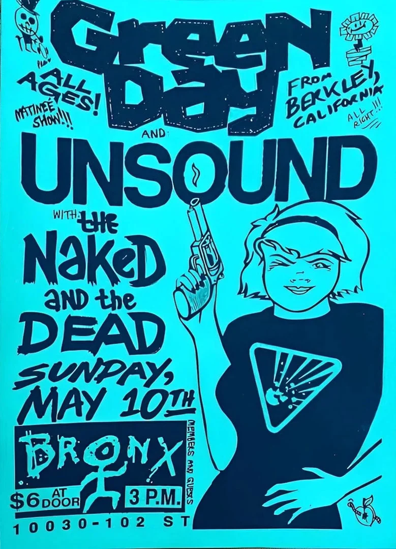 10 May 1992 - Edmonton, AB - The Bronx - Flyer