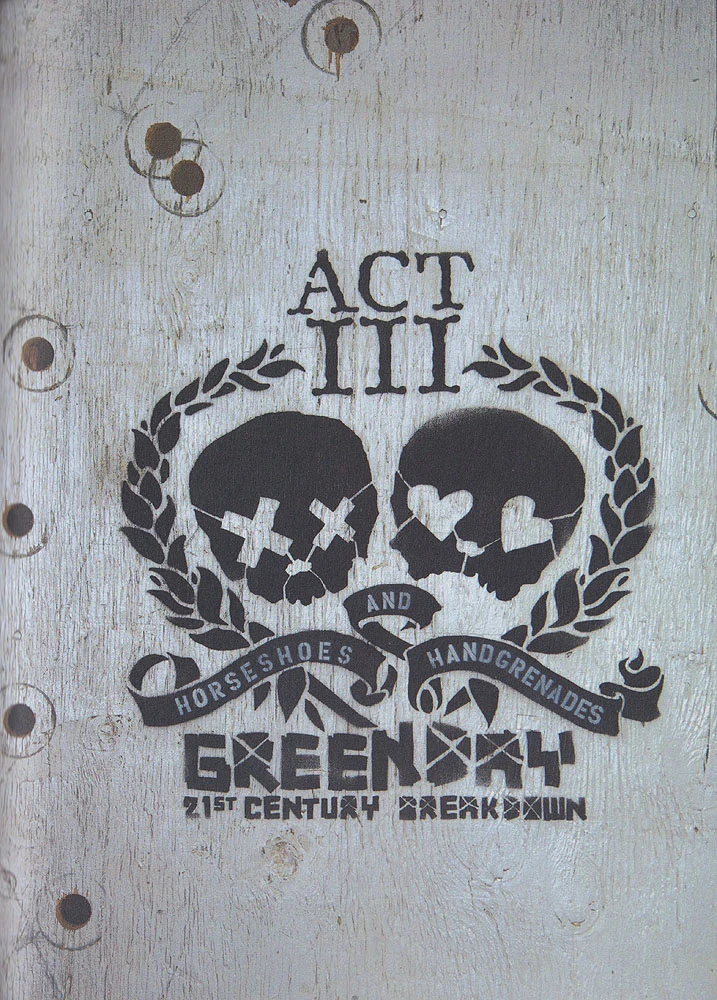 21st Century Breakdown hardcover lyric book - page 32