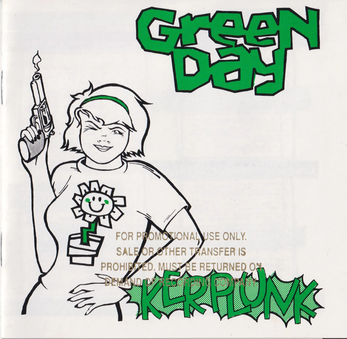 Kerplunk cover - gold stamped promo