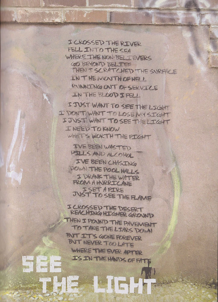 21st Century Breakdown hardcover lyric book - page 46