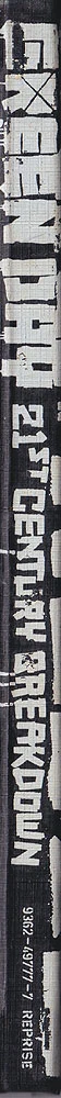 21st Century Breakdown hardcover lyric book - spine