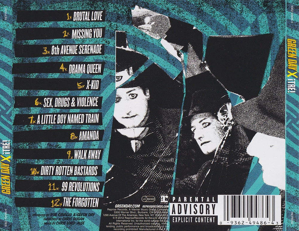 ¡Tré! - back cover