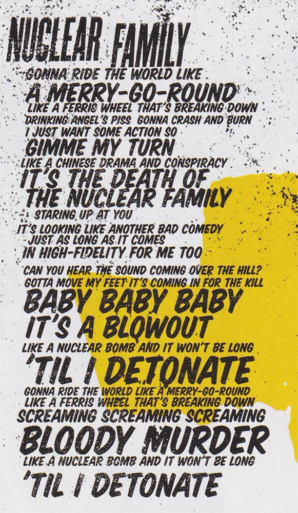 ¡Uno! - Nuclear Family lyrics