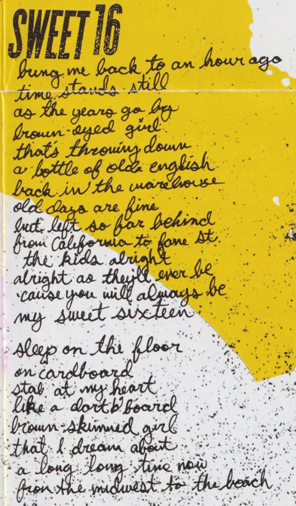 ¡Uno! - Sweet 16 lyrics