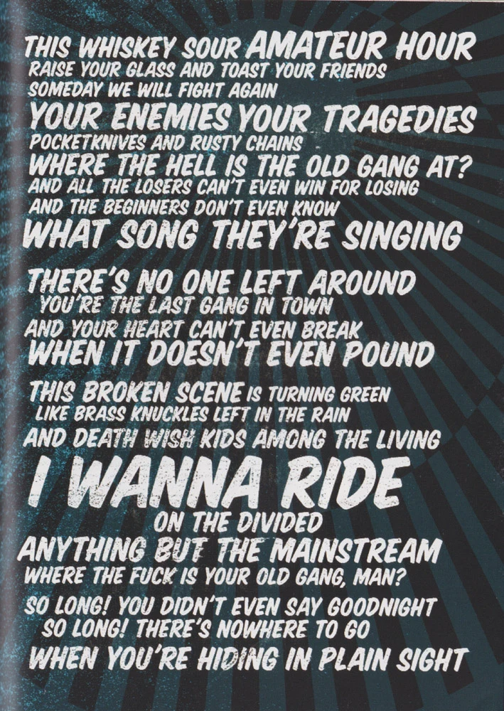 ¡Uno! hardcover lyric book - page 38