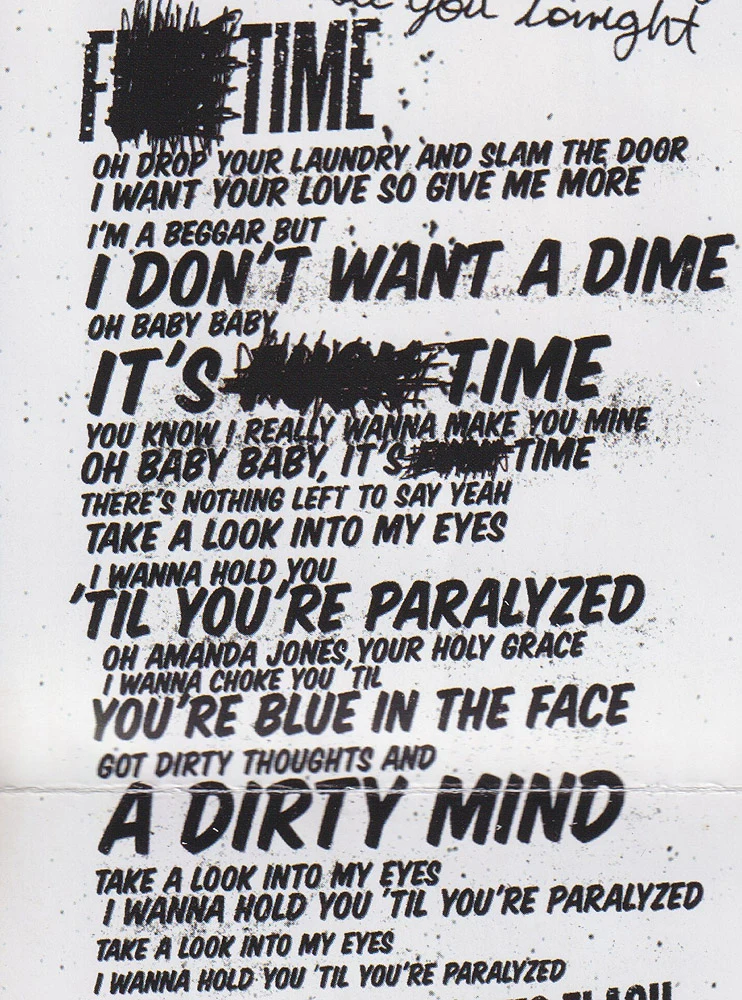 ¡Dos! - Fuck Time lyrics
