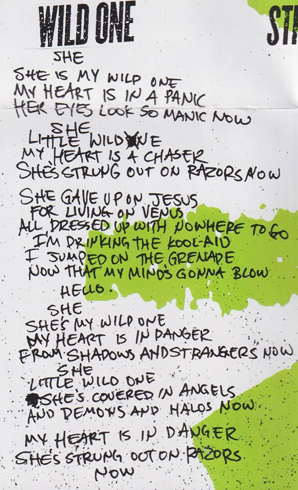 ¡Dos! - Wild One lyrics