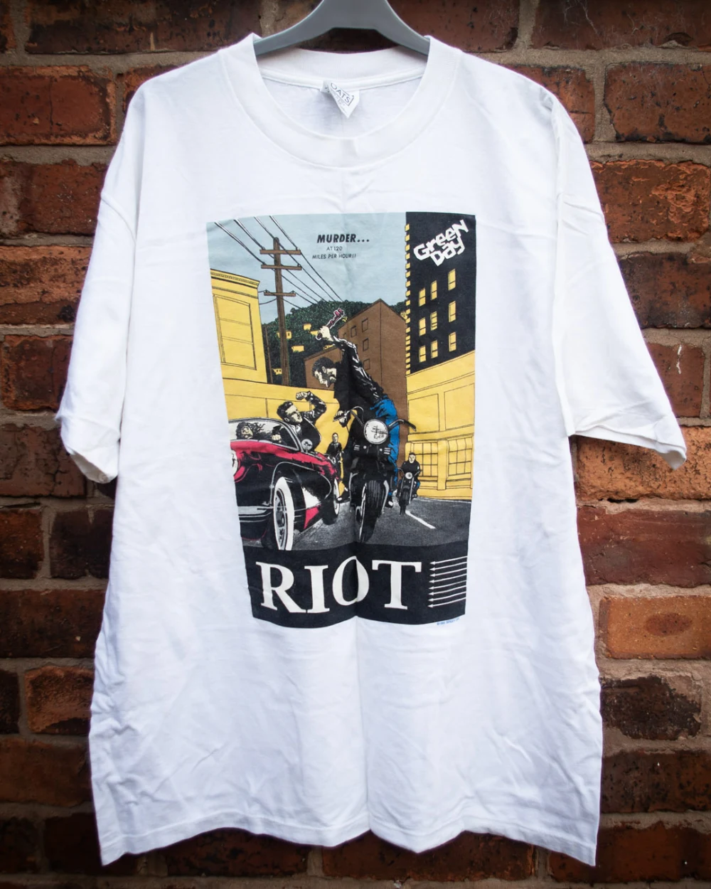 White Riot t-shirt - front
