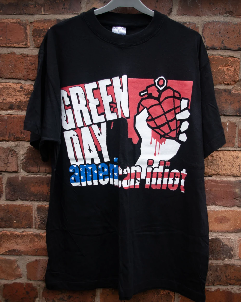 Bootleg American Idiot Europe tour shirt - front