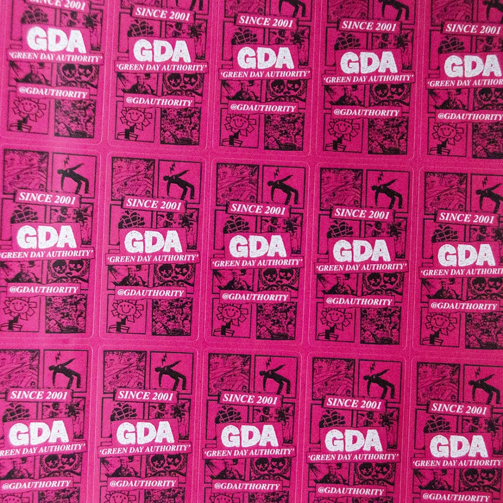 GDA stickers