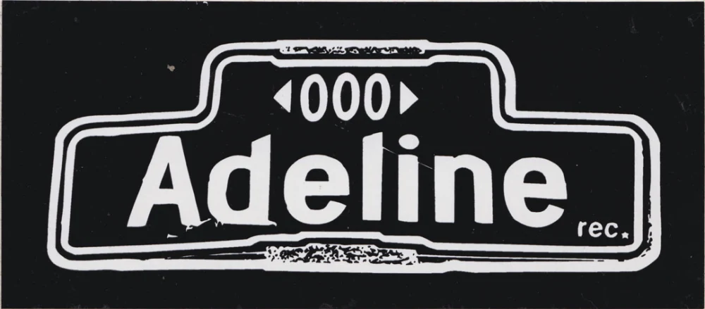 Adeline Records logo sticker
