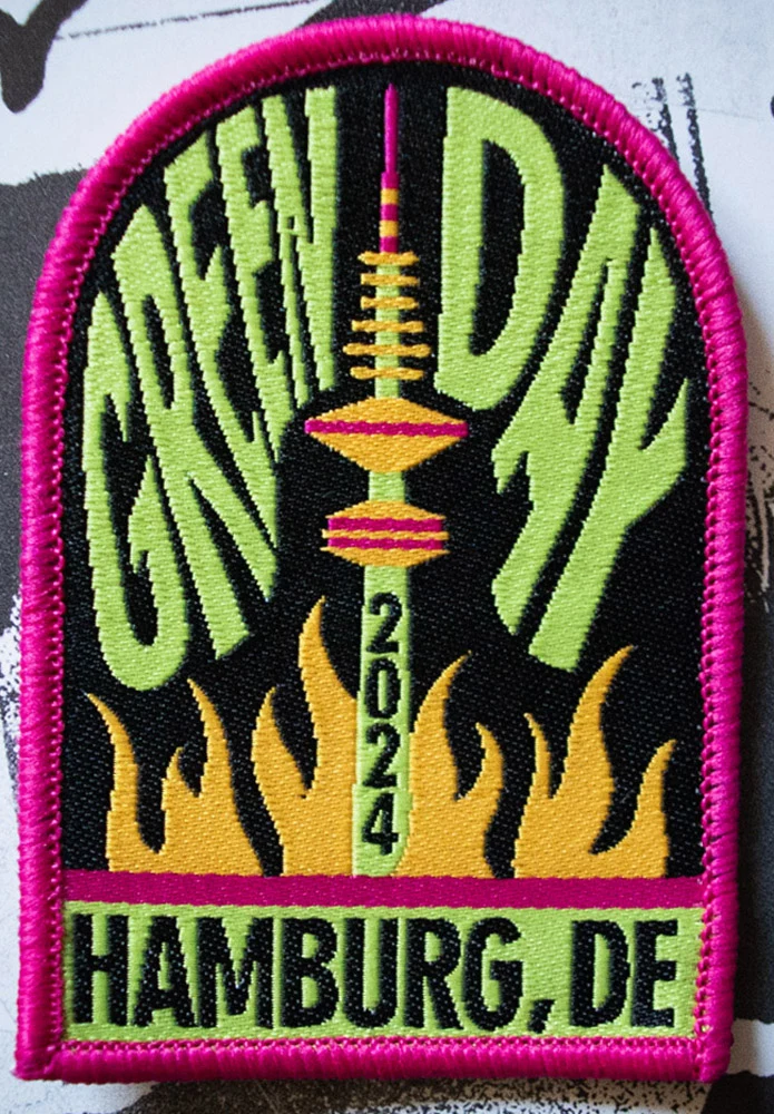 Green Day - Saviors Tour - Hamburg patch
