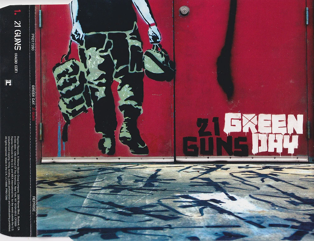 21 Guns CD single - cover