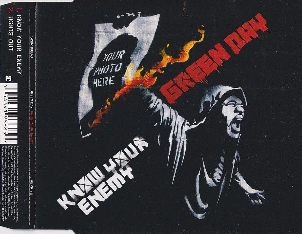 Know Your Enemy CD single cover