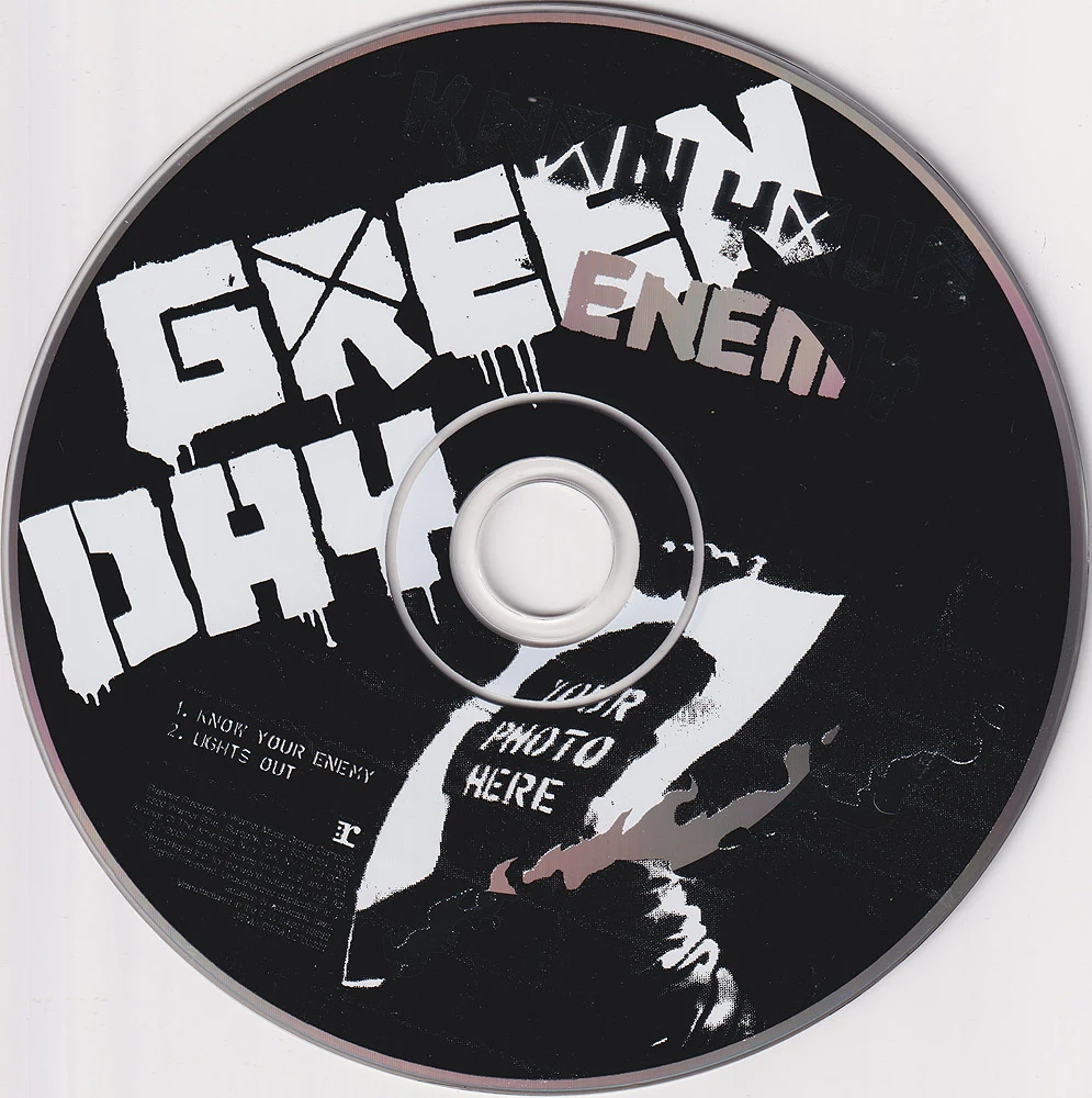 Know Your Enemy CD single - CD