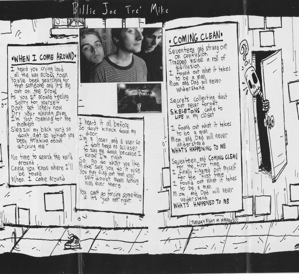 Dookie cassette - lyrics