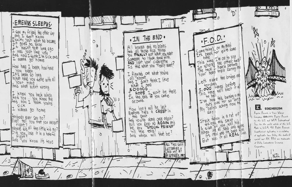 Dookie cassette - lyrics