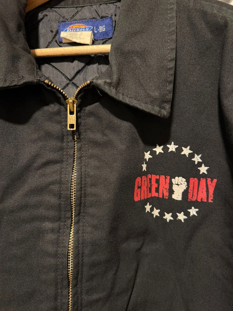 American Idiot Tour crew jacket - front - close-up