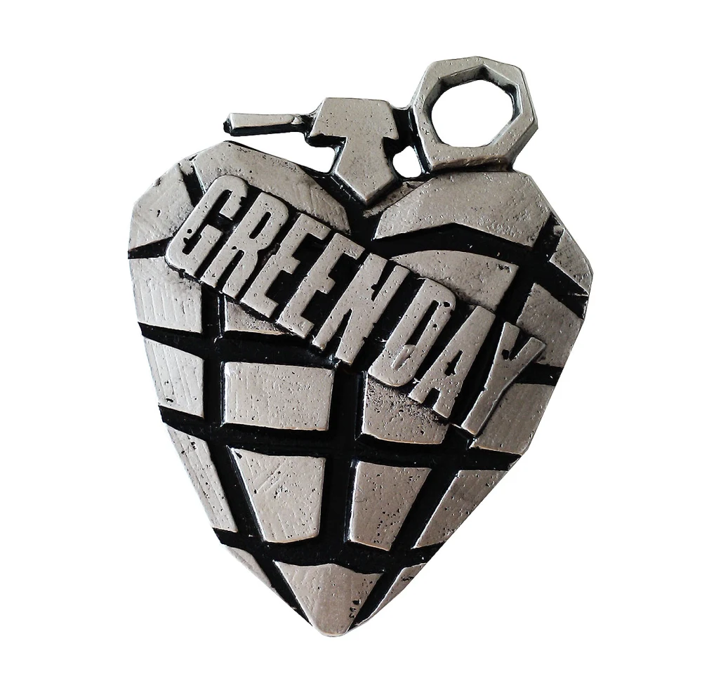 Heart grenade steel belt buckle