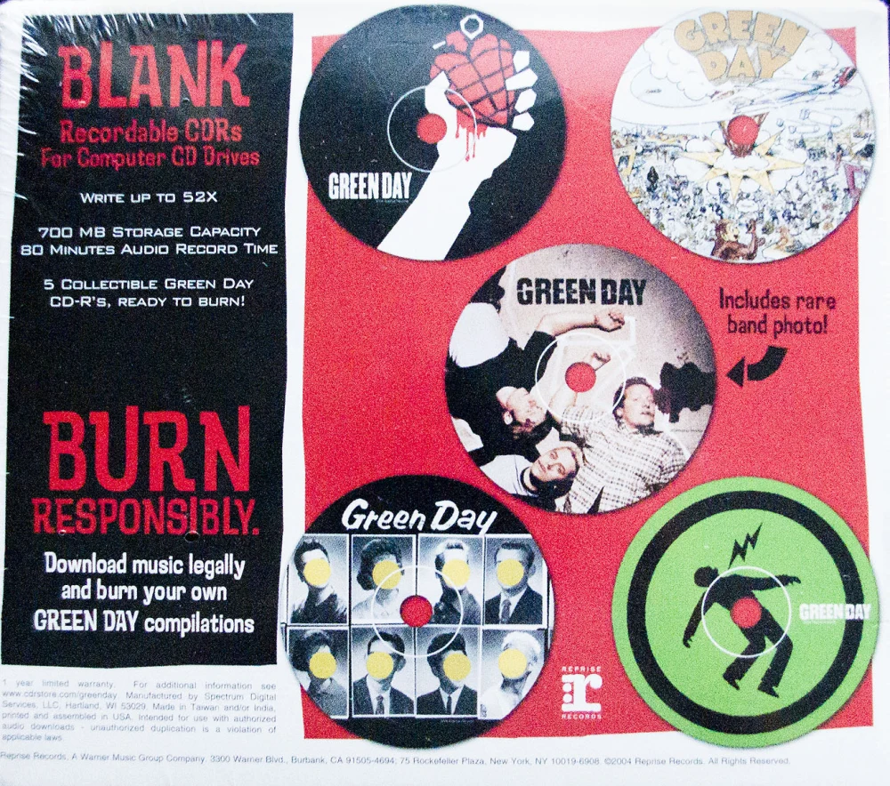 American Idiot era blank CDs