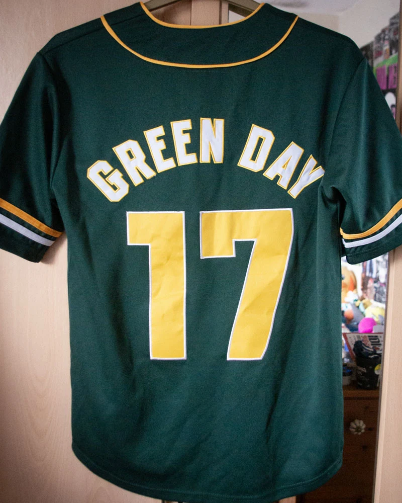 Oakland Coliseum exclusive baseball shirt - back