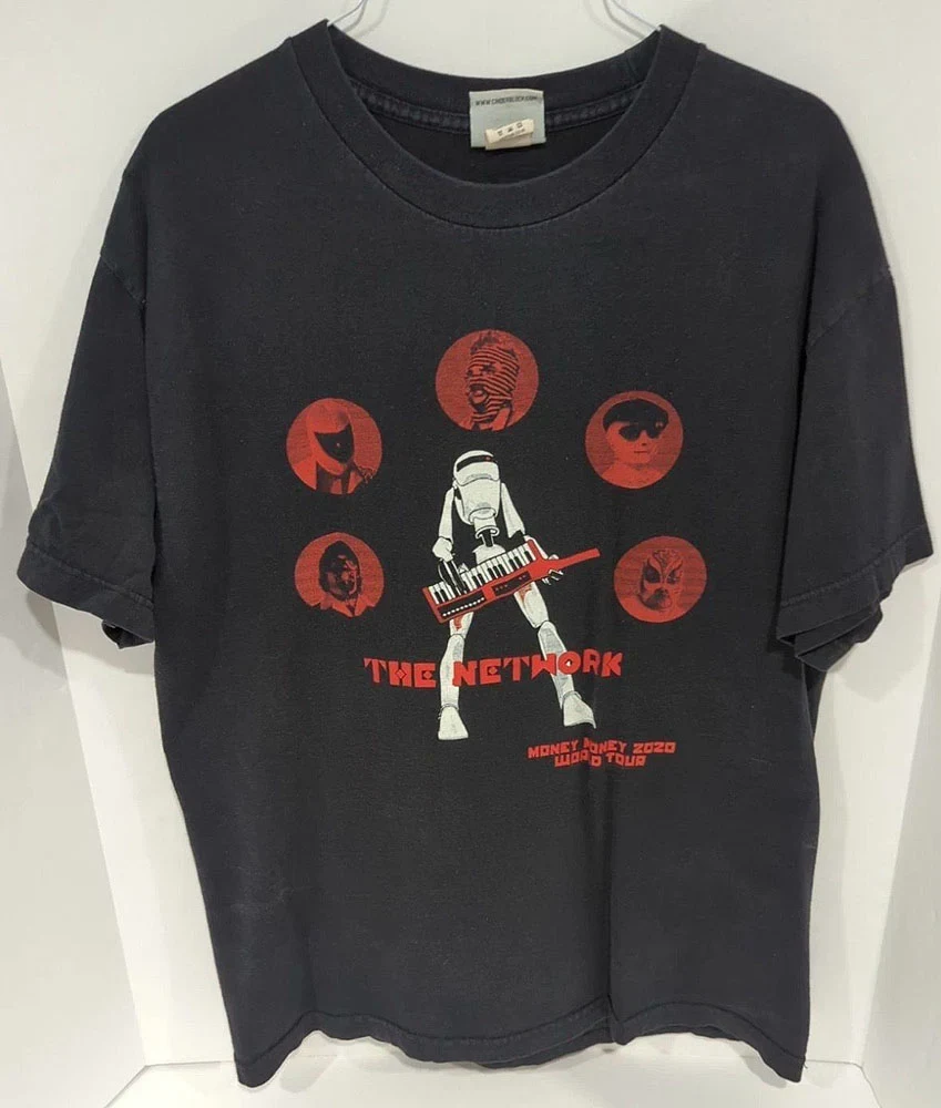The Network Money Money 2020 'World Tour' t-shirt