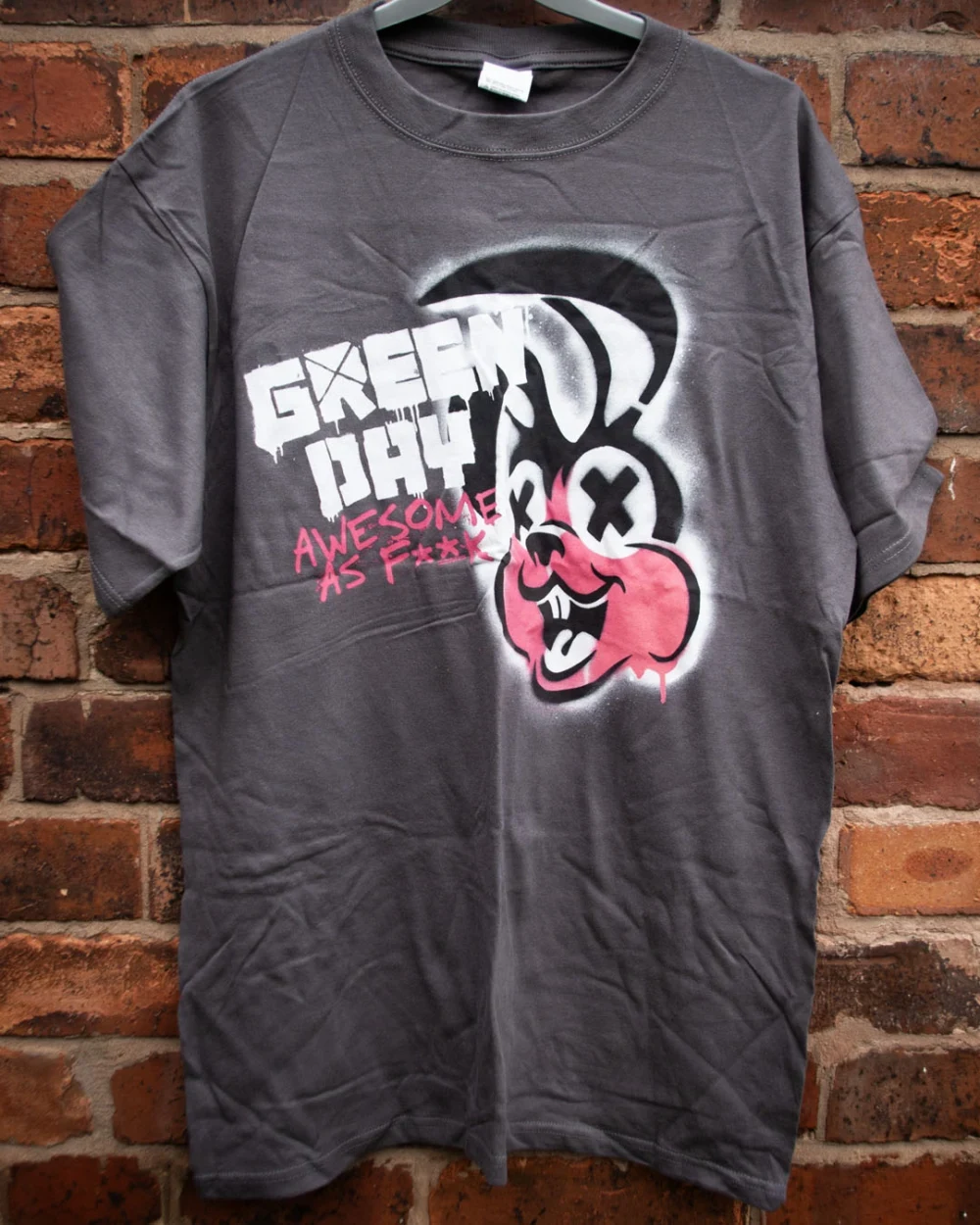 Awesome as Fuck grey t-shirt