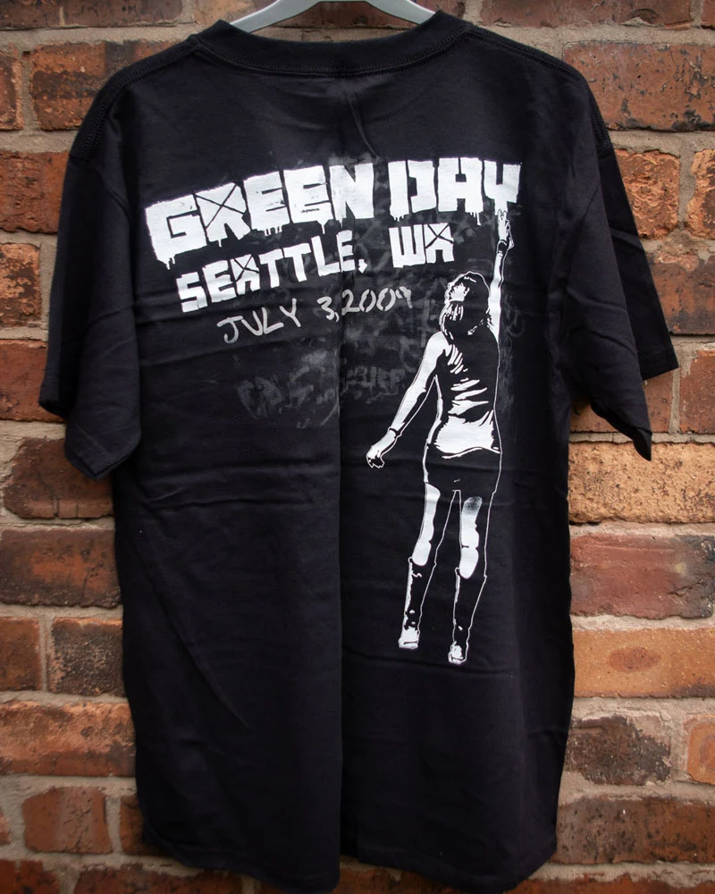 Seattle show-exclusive t-shirt - back
