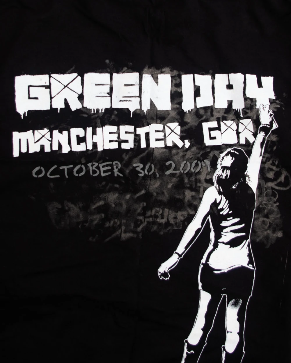 Manchester show-exclusive t-shirt - close-up