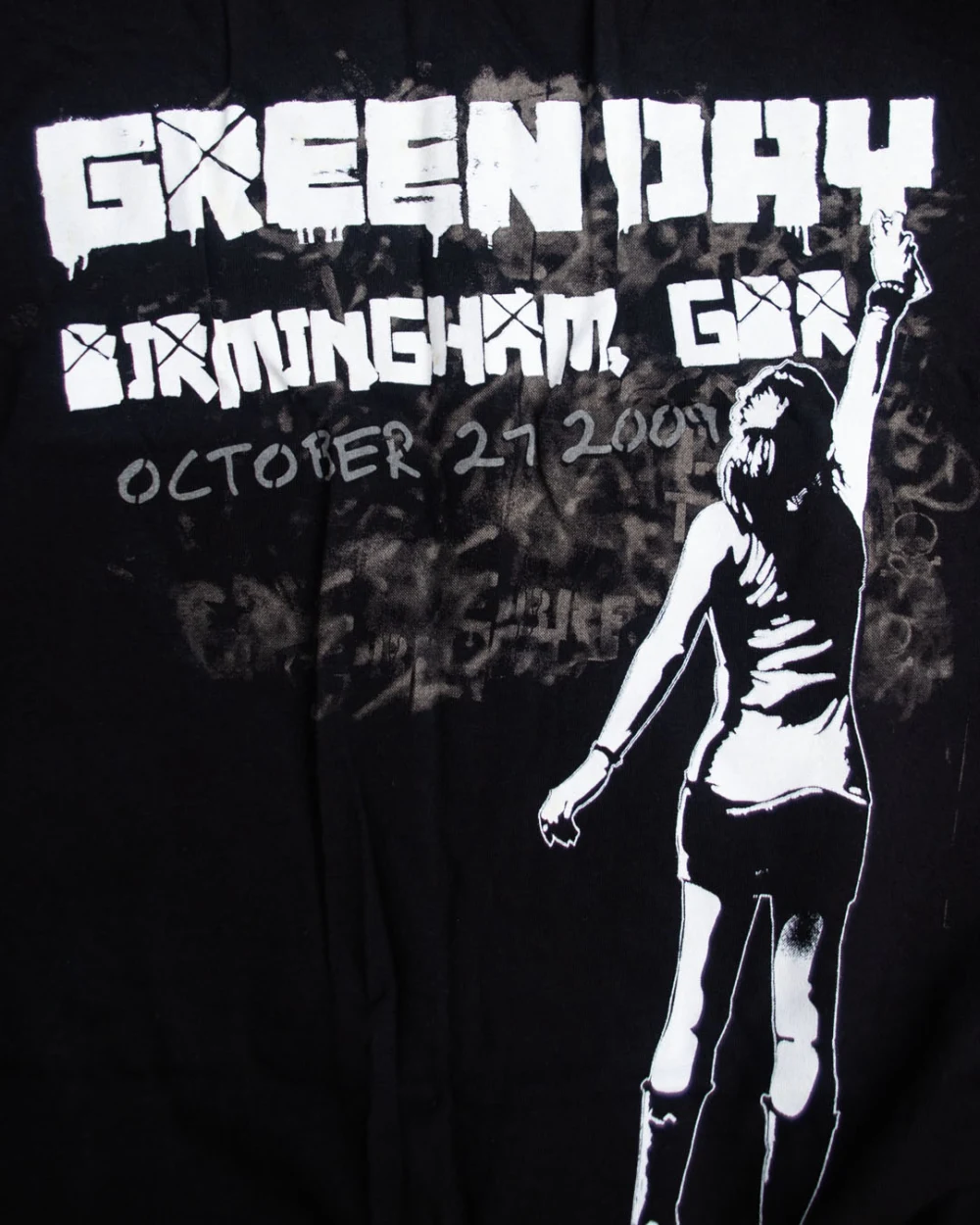 Birmingham show-exclusive t-shirt - close-up