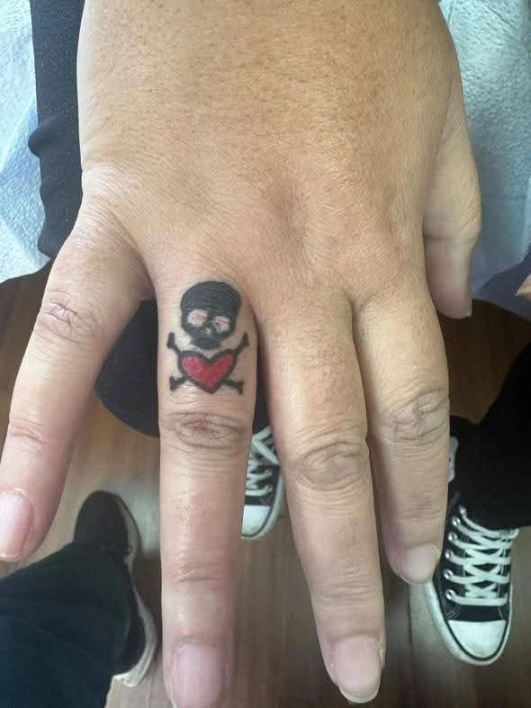 Skull and Heart