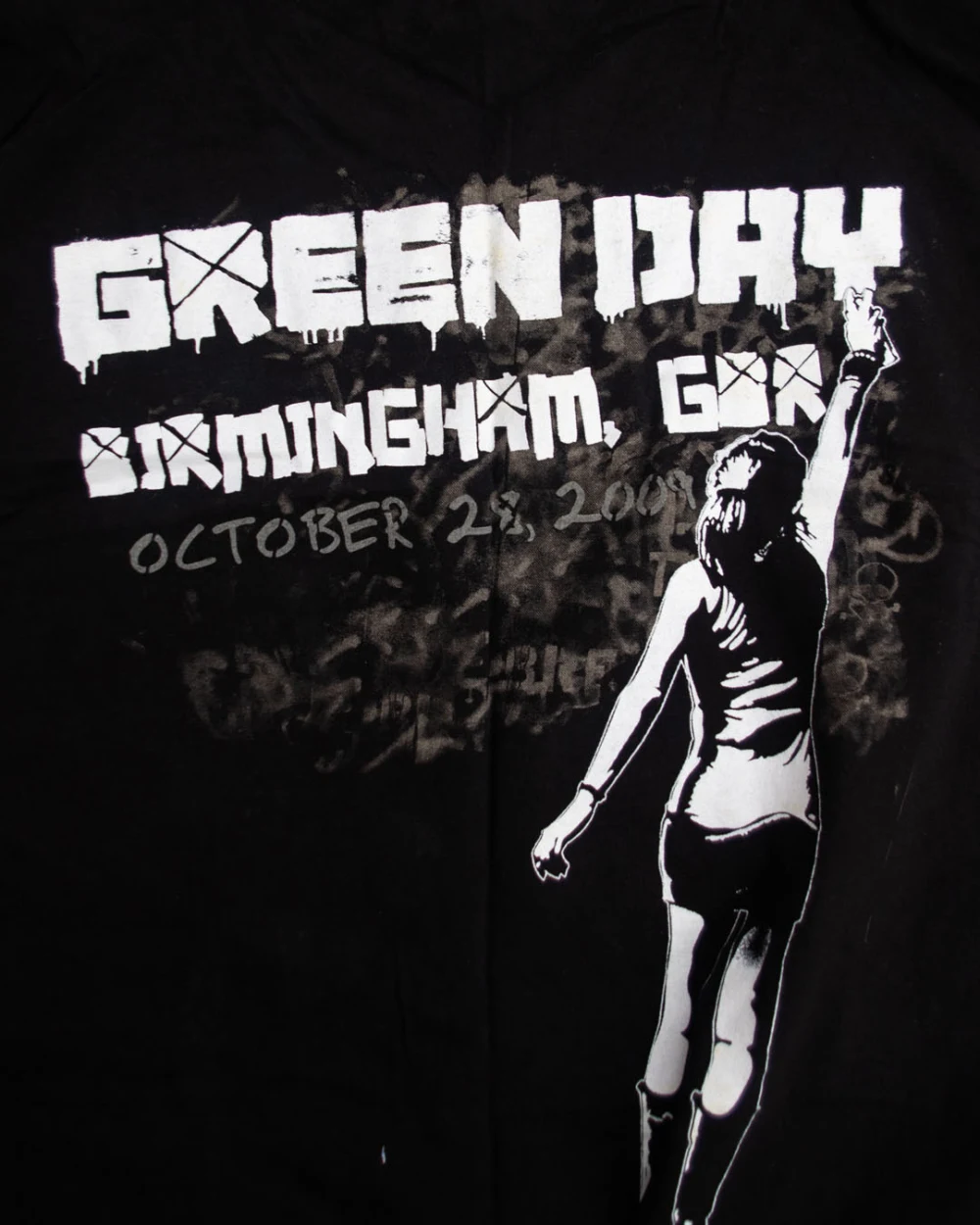 Birmingham show-exclusive t-shirt - close-up