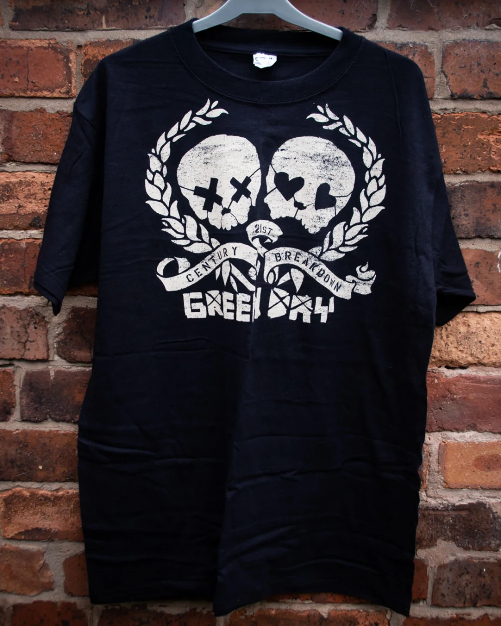 21st Century Breakdown black skulls t-shirt