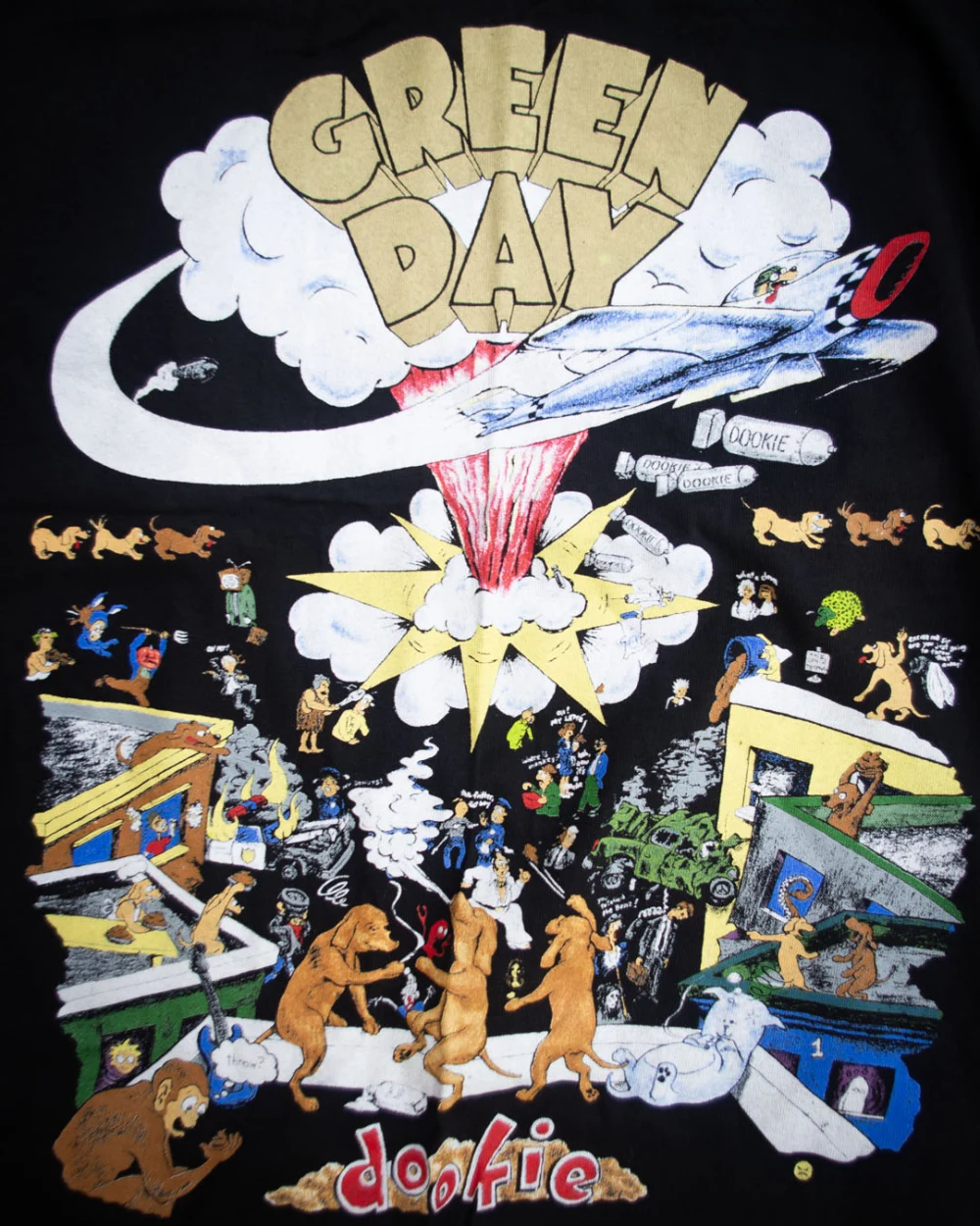 US Dookie Tour shirt - close-up