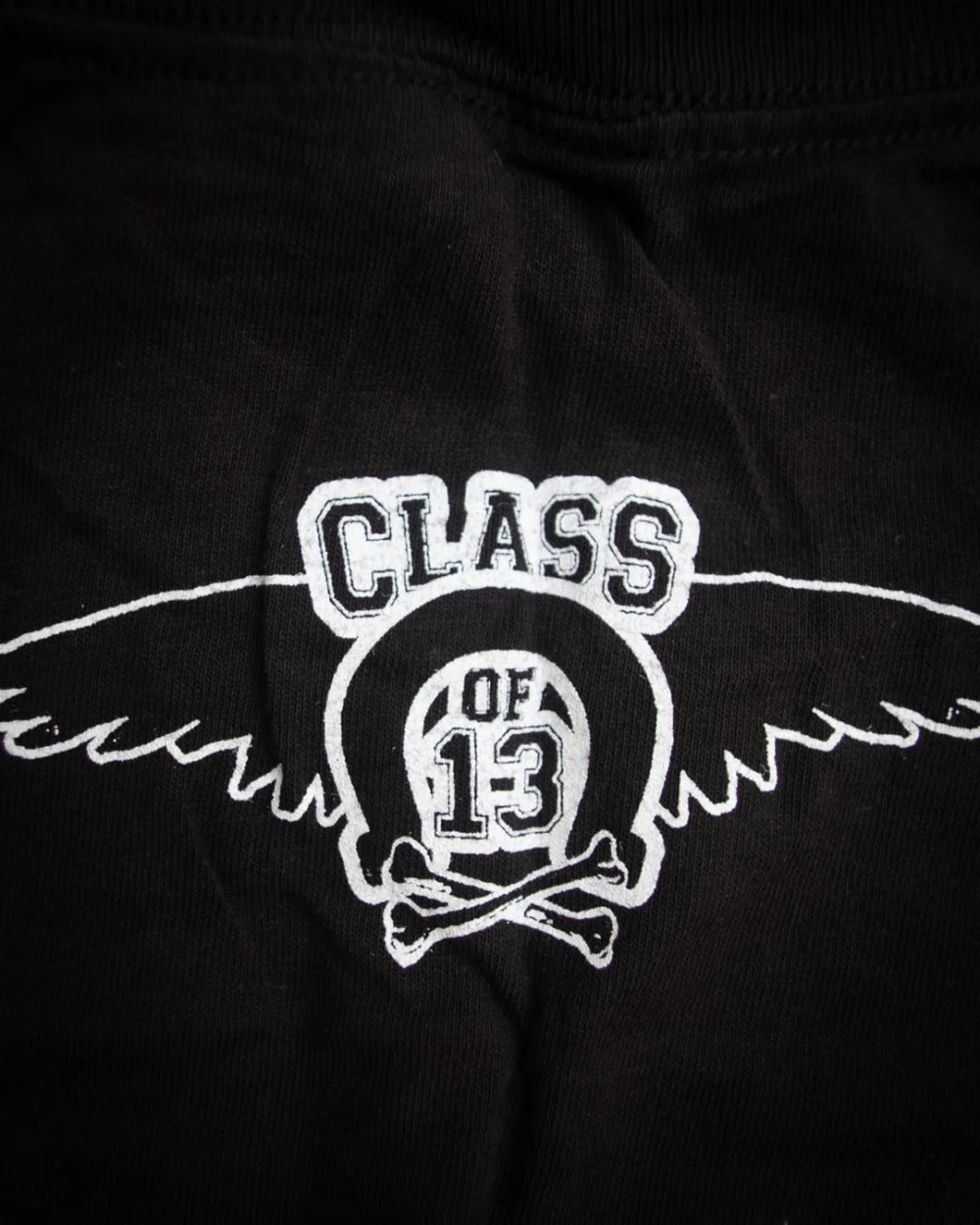 Class of 13 t-shirt - close-up