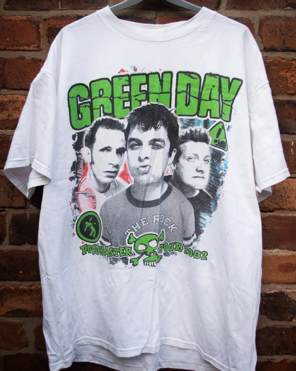 White Pop Disaster Tour shirt - front