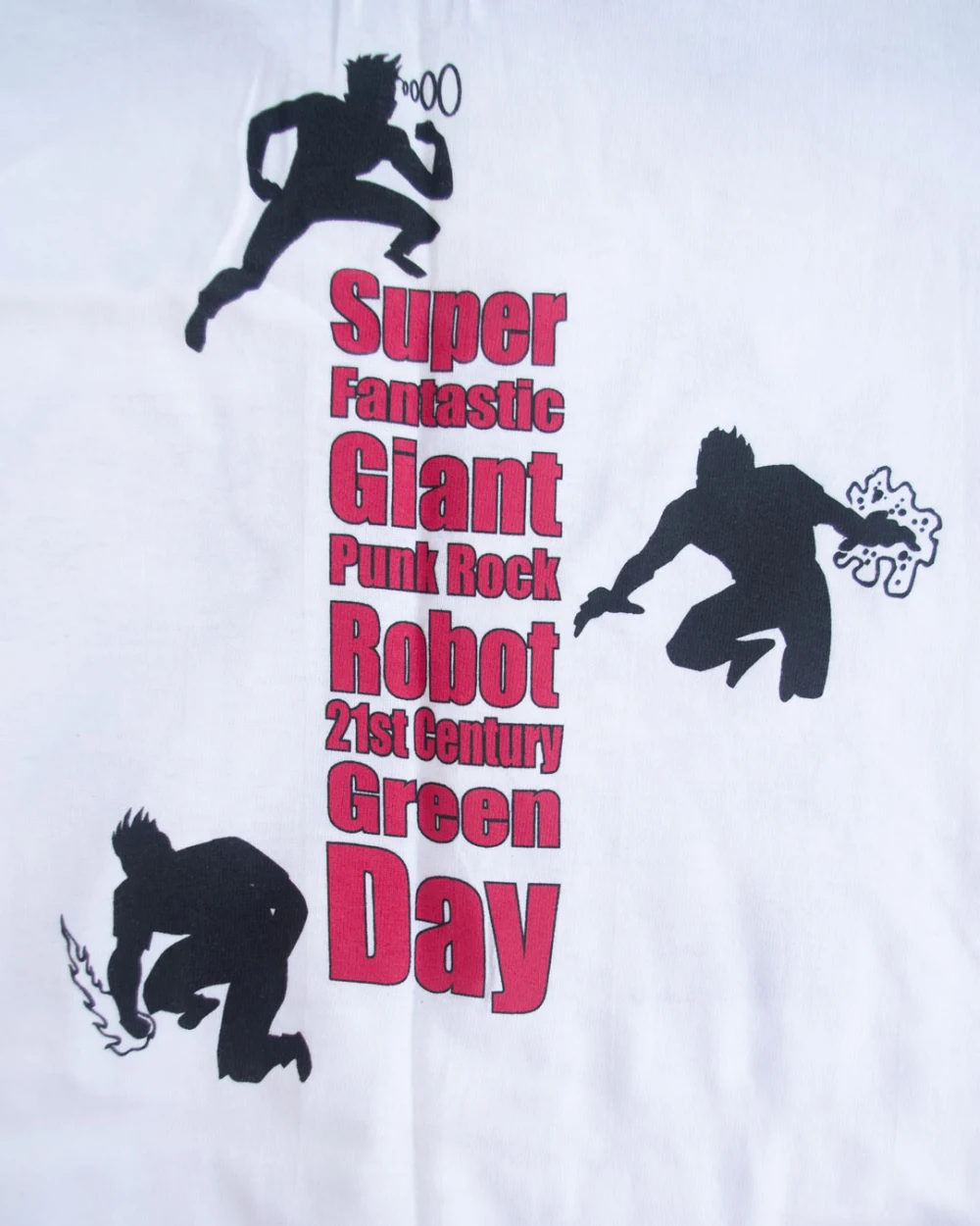 International Superheroes shirt - back close-up