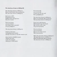 The American Dream Is Killing Me - lyrics
