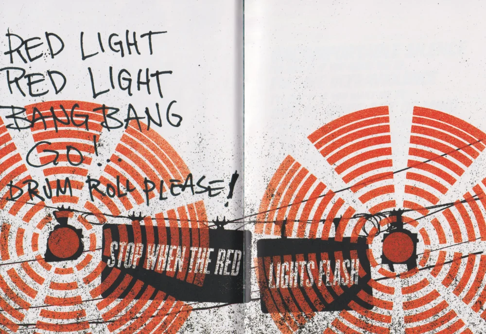 ¡Dos! hardcover lyric book - page 8-9