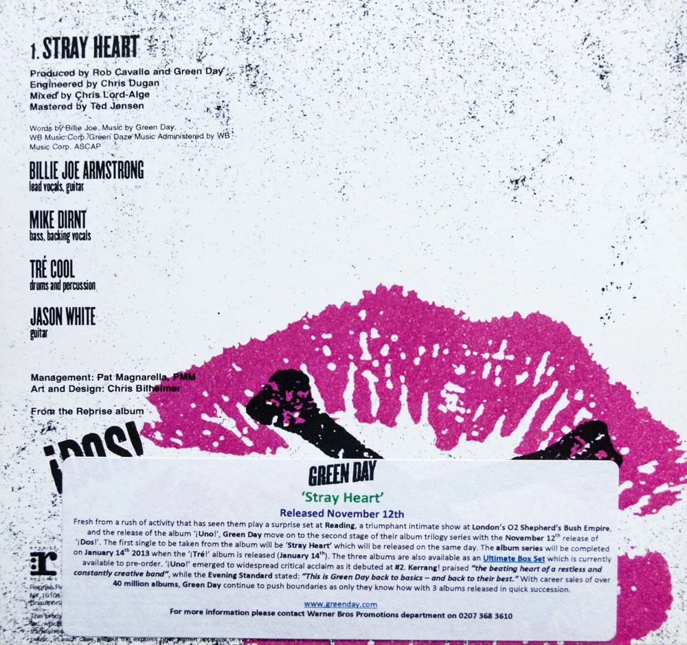 Stray Heart - back cover