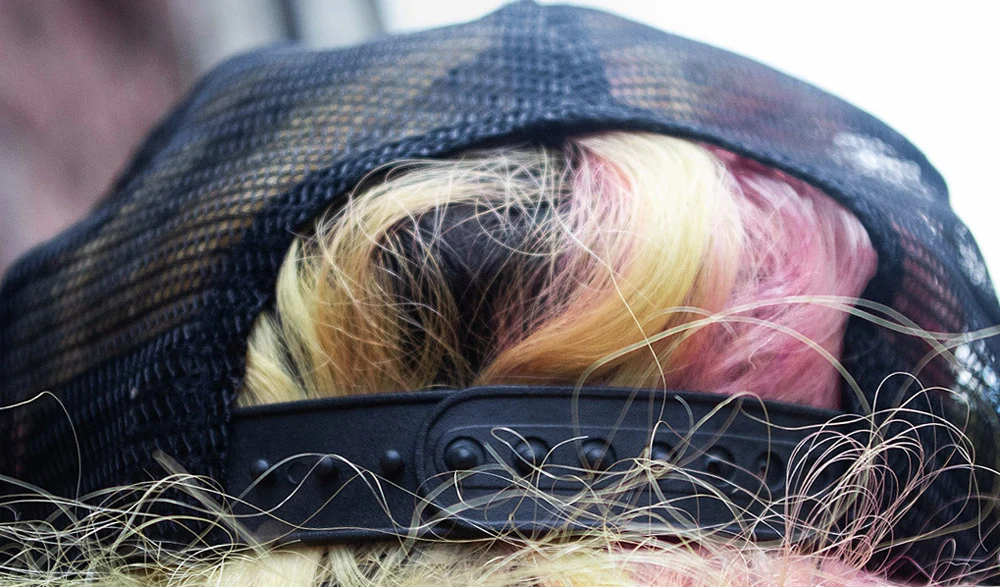 Idiot Club baseball cap - back