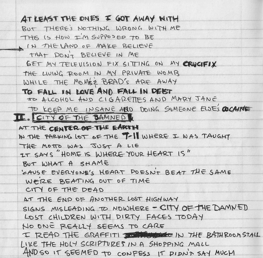 American Idiot booklet - page 3